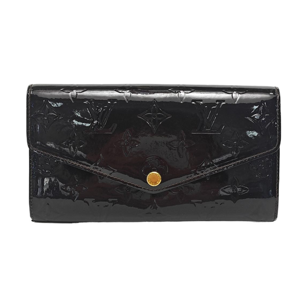 SARAH Patent Leather Red Wallet