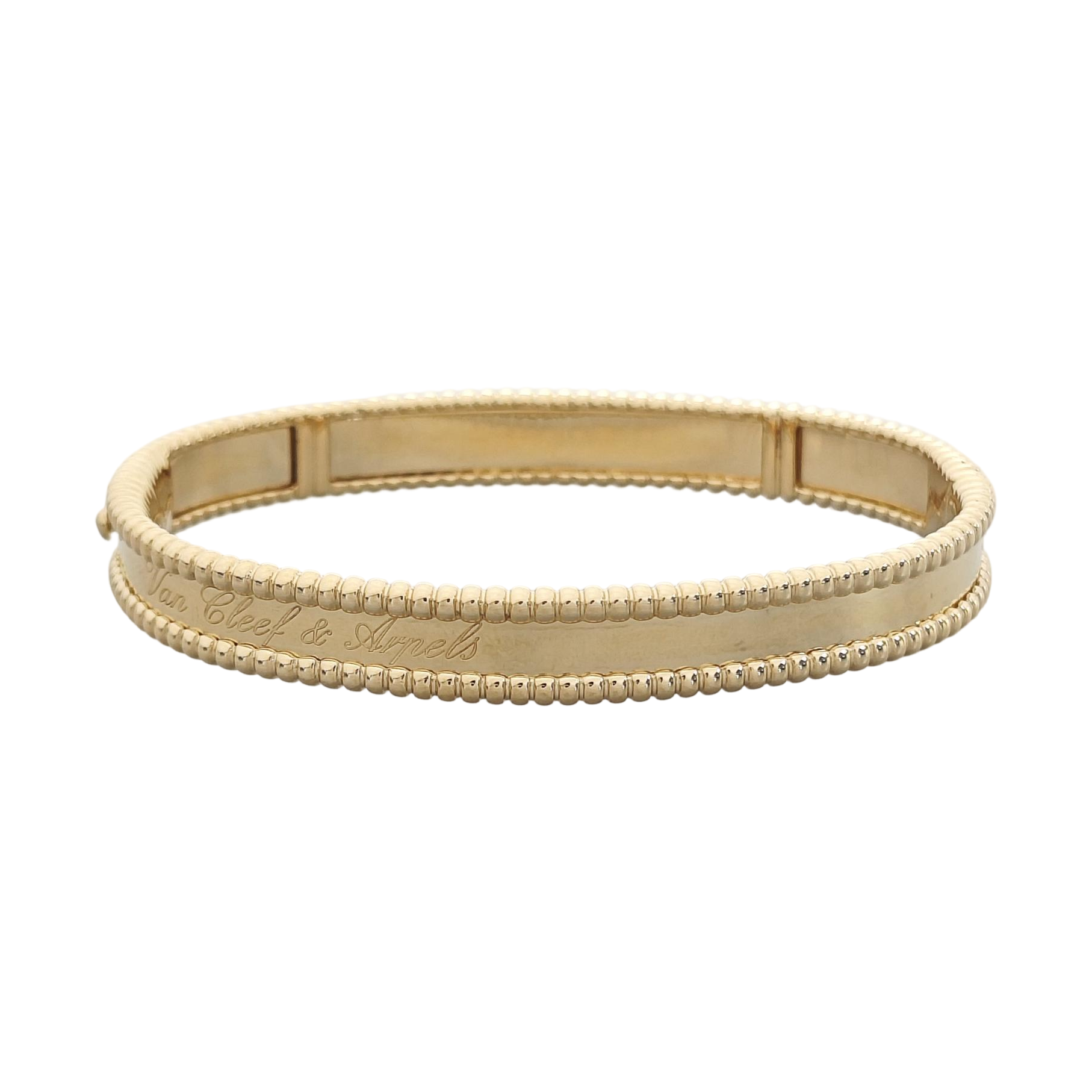 Perlée Signature 18k Gold Bangle