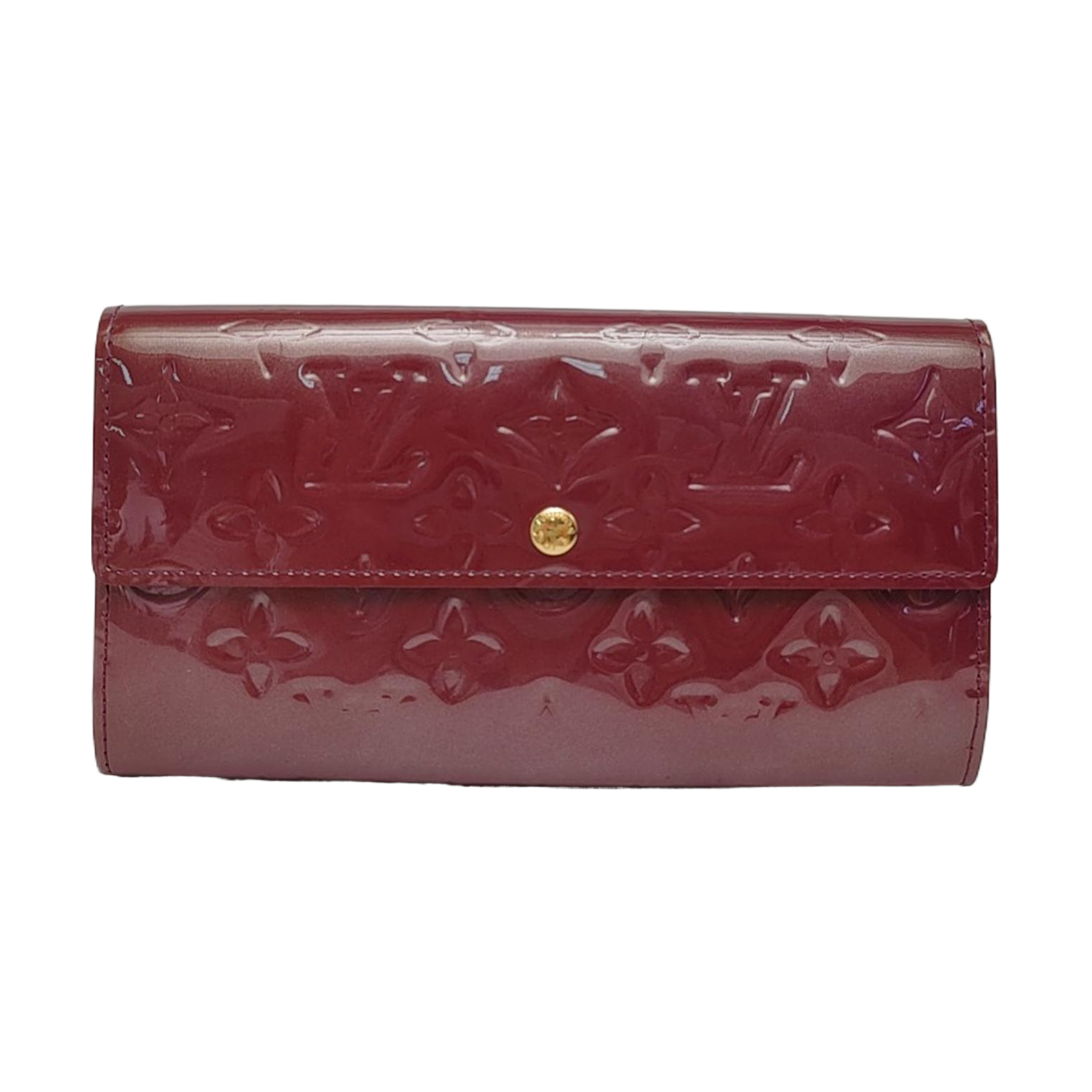 PORTE MONNAIE Patent Leather Purple Wallet