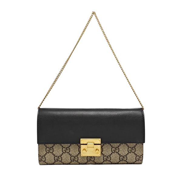 Lona recubierta Monogram Candado Beige