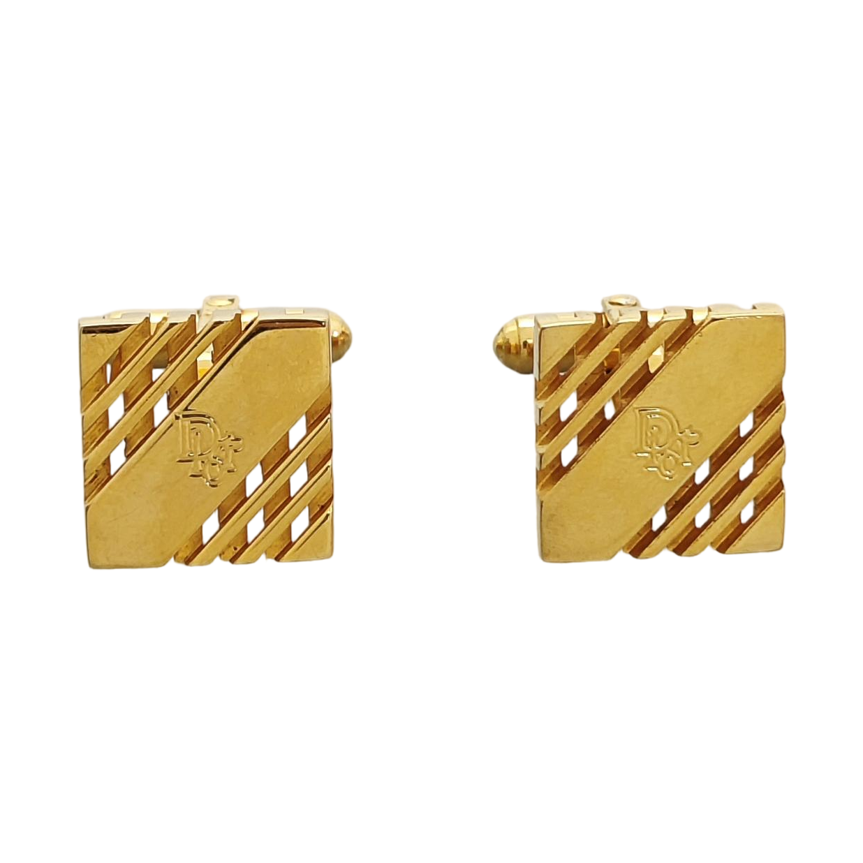 Metal Cufflink Gold