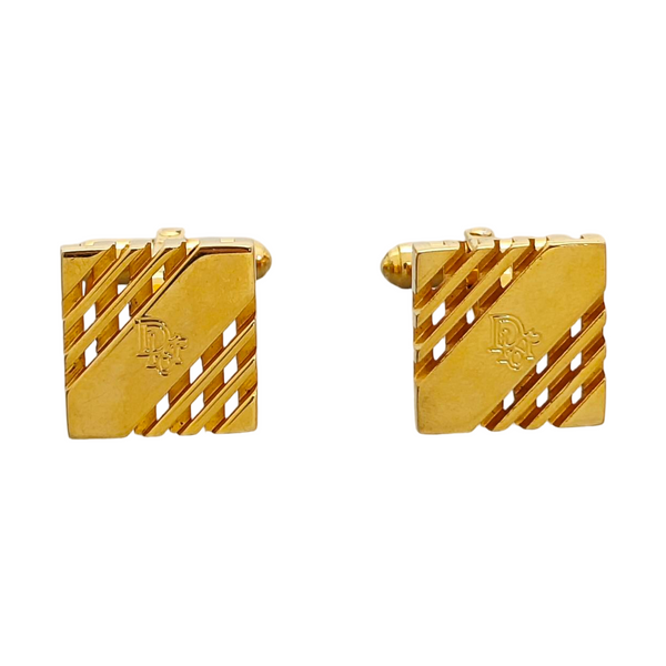 Metal Cufflink Gold