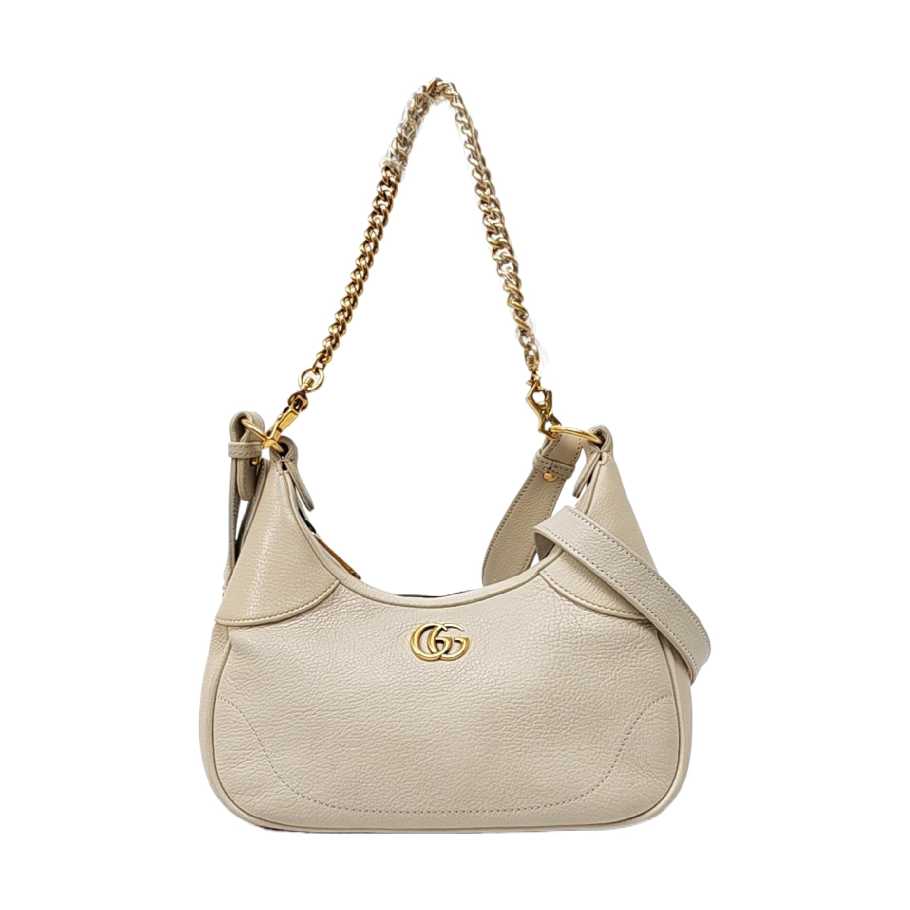 Aphrodite Small Calfskin White