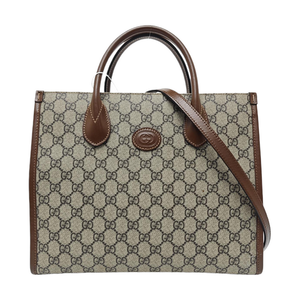 Retro Small Monogram Coated Canvas Brown