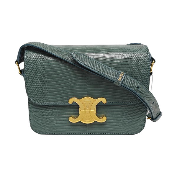 TRIOMPHE Small Lizard Green