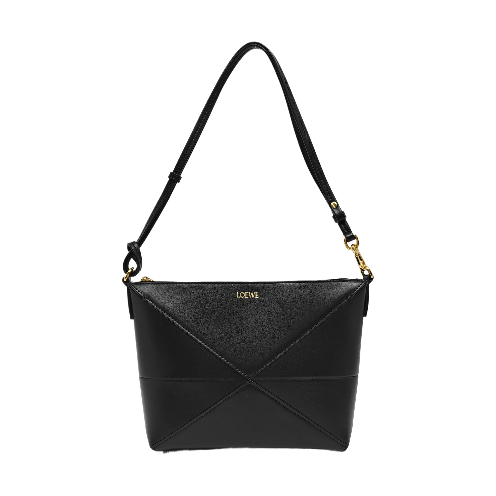 Origami Ala Quilted Calfskin Black