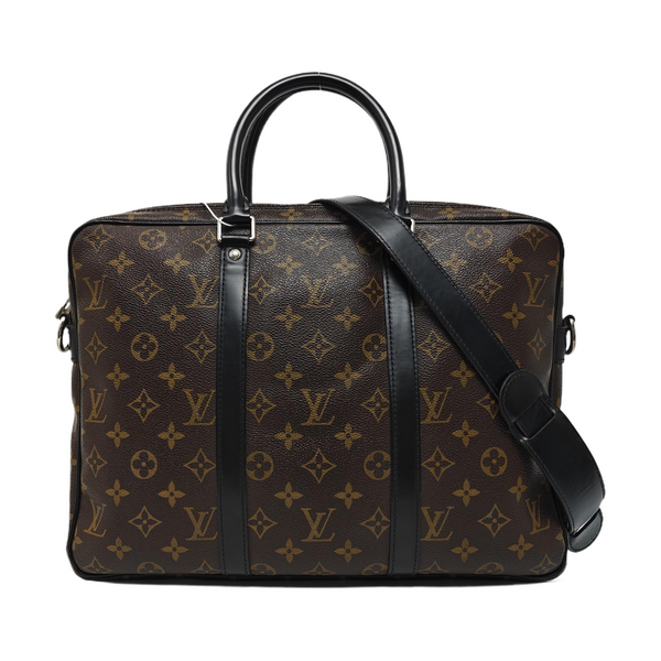 PORTE-DOCUMENTS PM Monogram Coated Canvas Brown