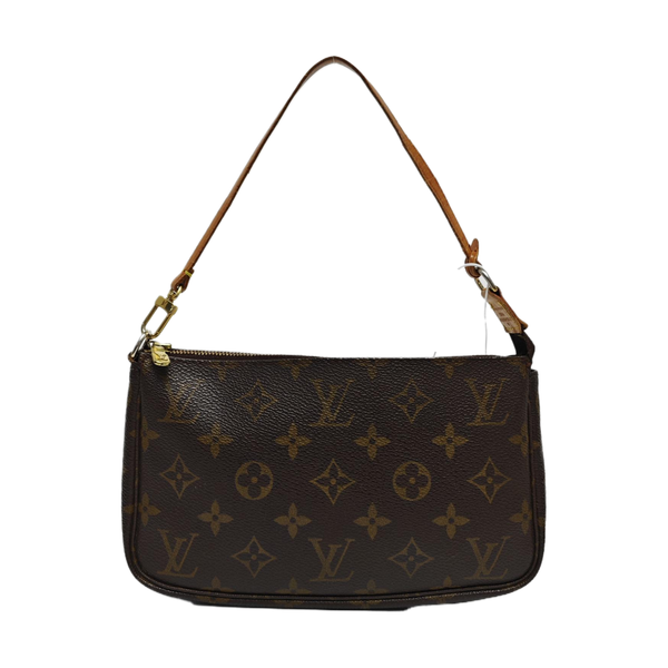 ACCESSOIRES Monogram Coated Canvas Brown