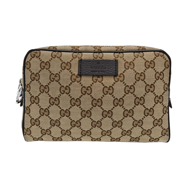 GG Supreme Monogram Canvas Brown