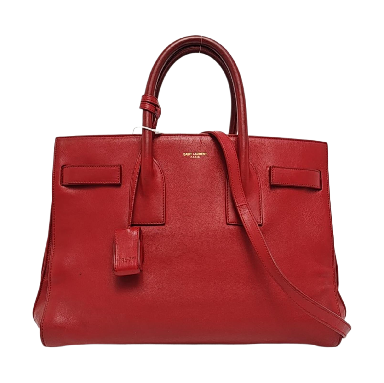 Authenticated pre-owned  SAC DE JOUR Small Calfskin Red - Shoulder Bag at Looply