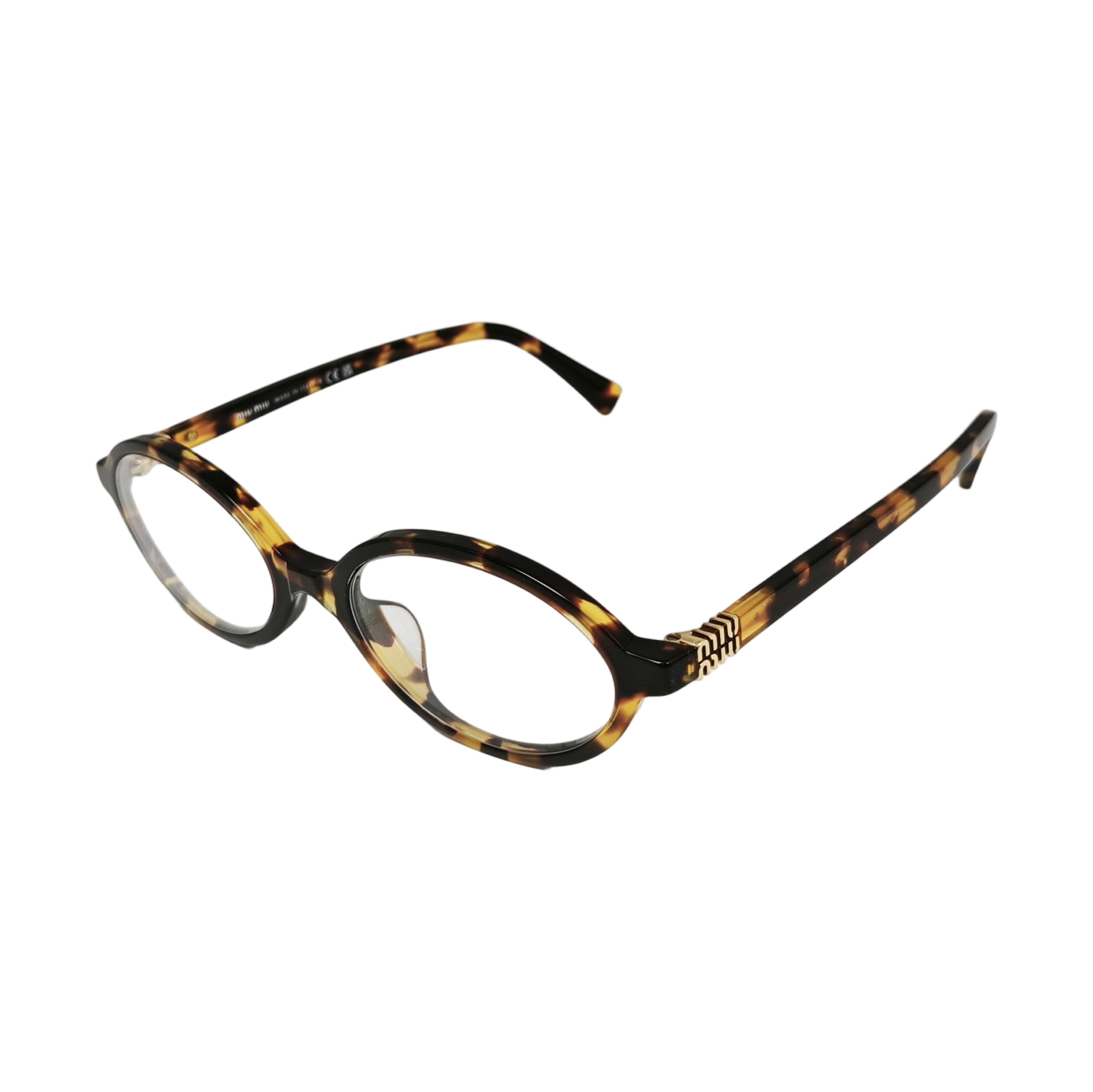 Synthetic Eyeglasses Brown
