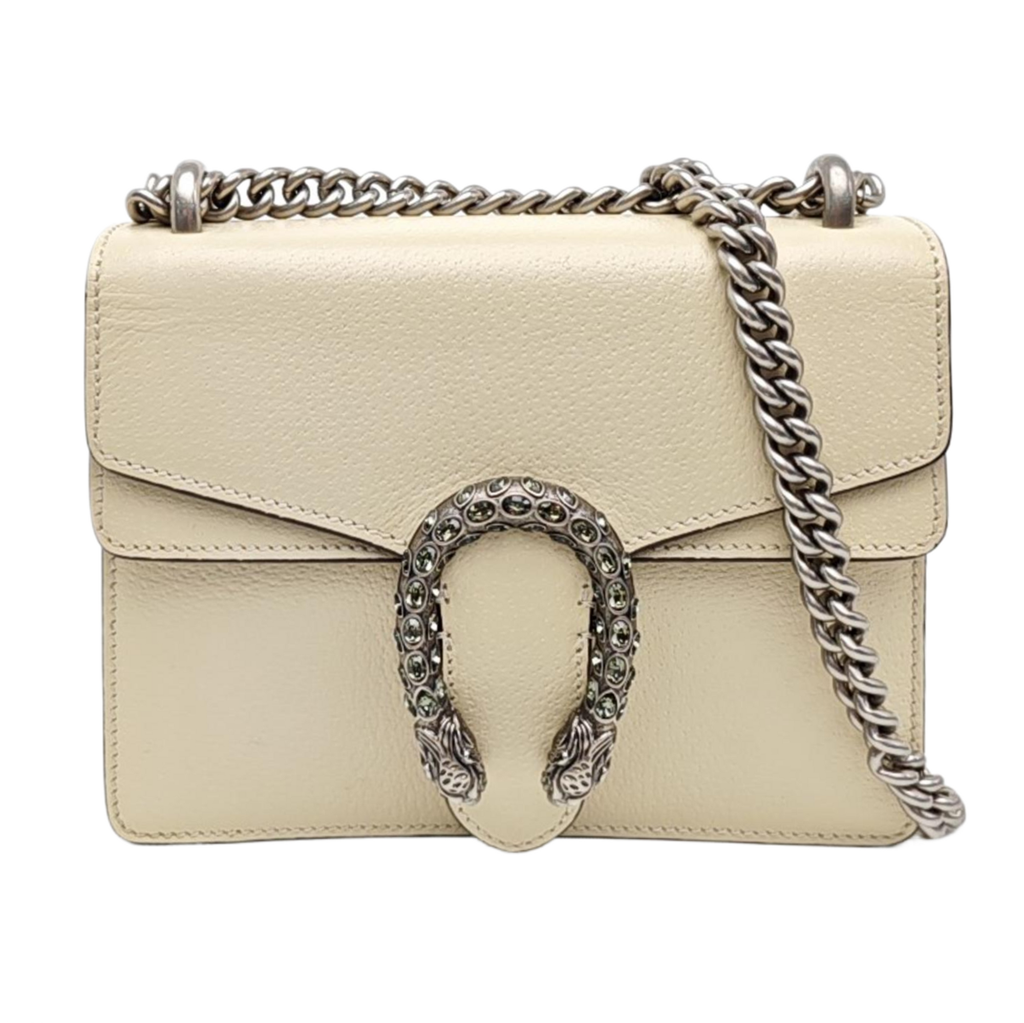 Dionysus Mini Calfskin White