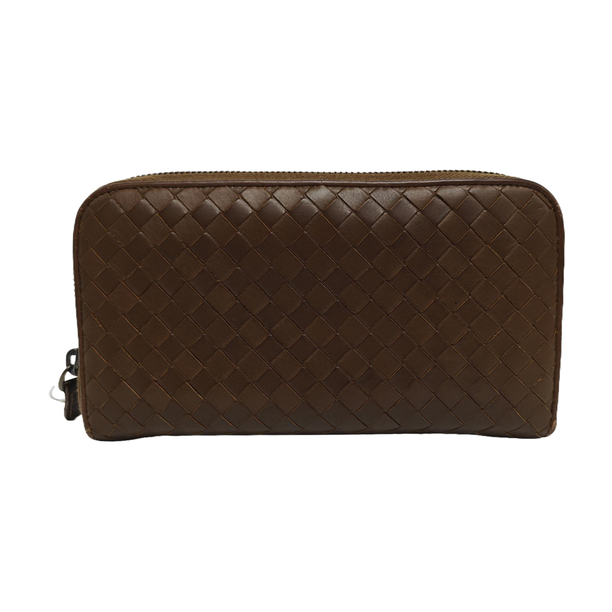 Lambskin Wallet Brown