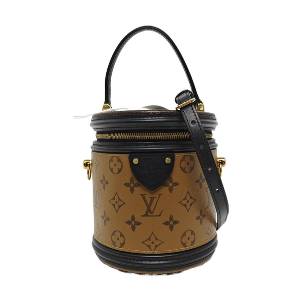 CANNES PM Monogram Coated Canvas Brown
