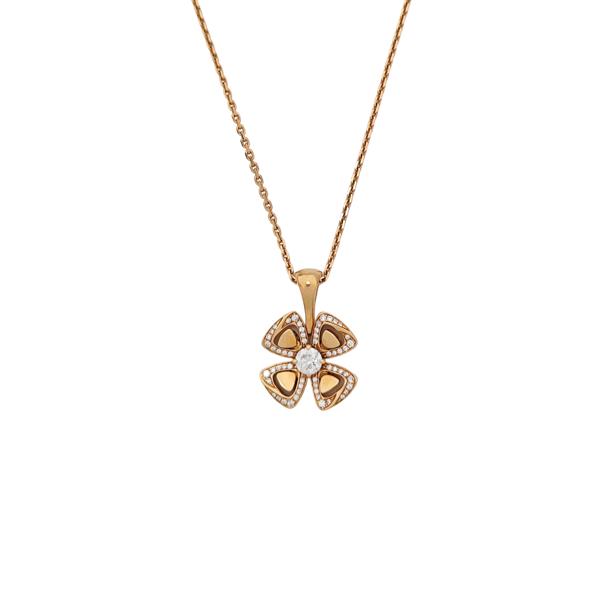 FIOREVER 18k Rose Gold Necklace