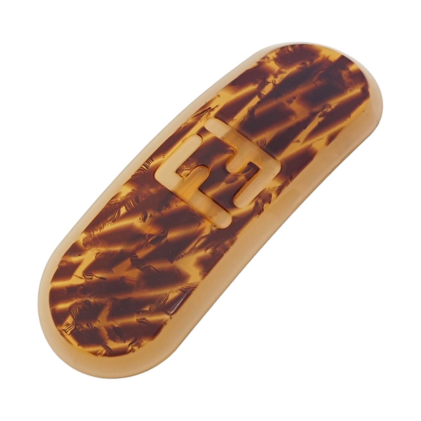 Synthetic Hair Clip Brown