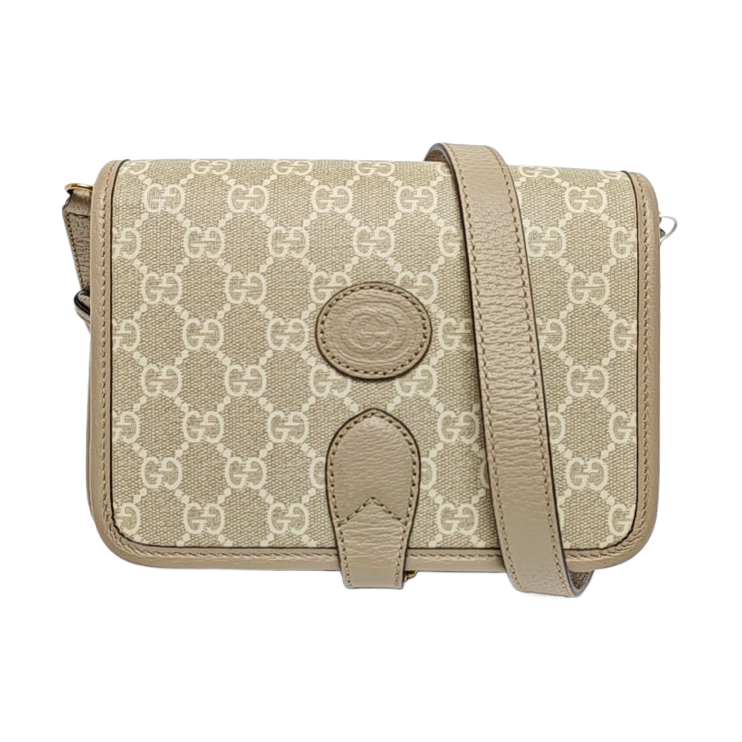 Retro Monogram Coated Canvas Beige