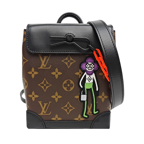 STEAMER Extra Small Monogram Coated Canvas Brown