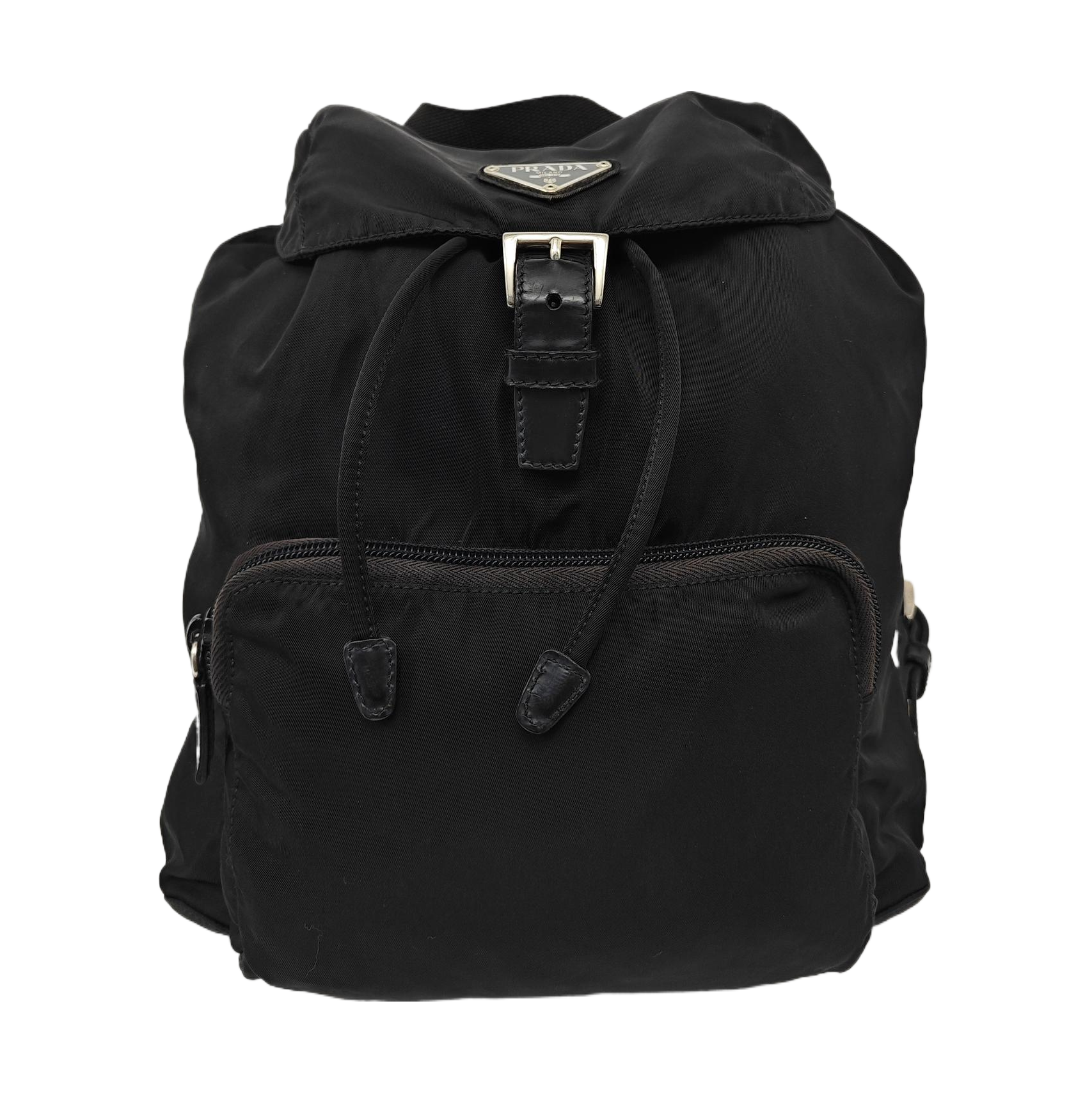 Nylon Backpack Black