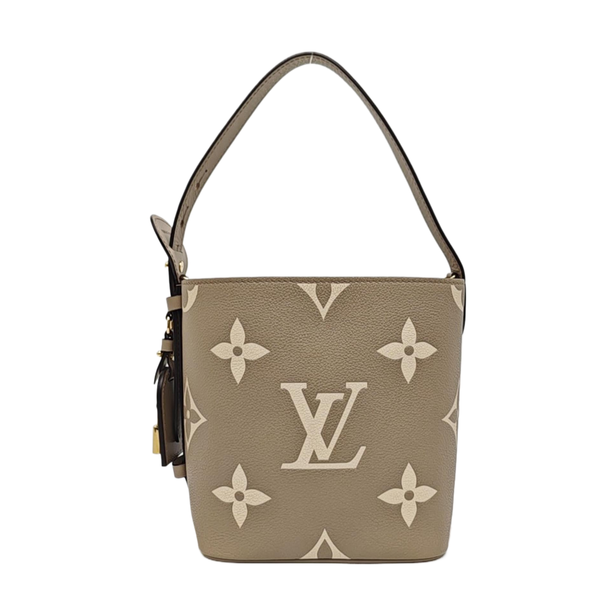 ALL IN BB Monogram Calfskin Gray