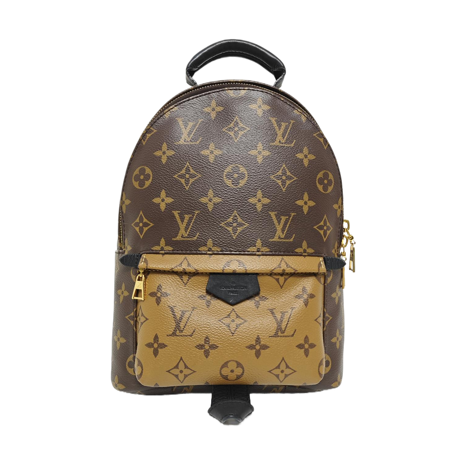 PALM SPRINGS PM Monogram Coated Canvas Brown