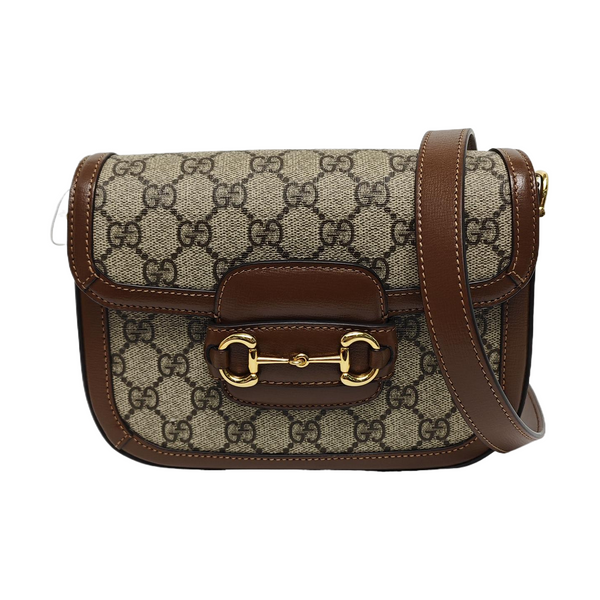 Horsebit 1955 Mini Coated Canvas Beige