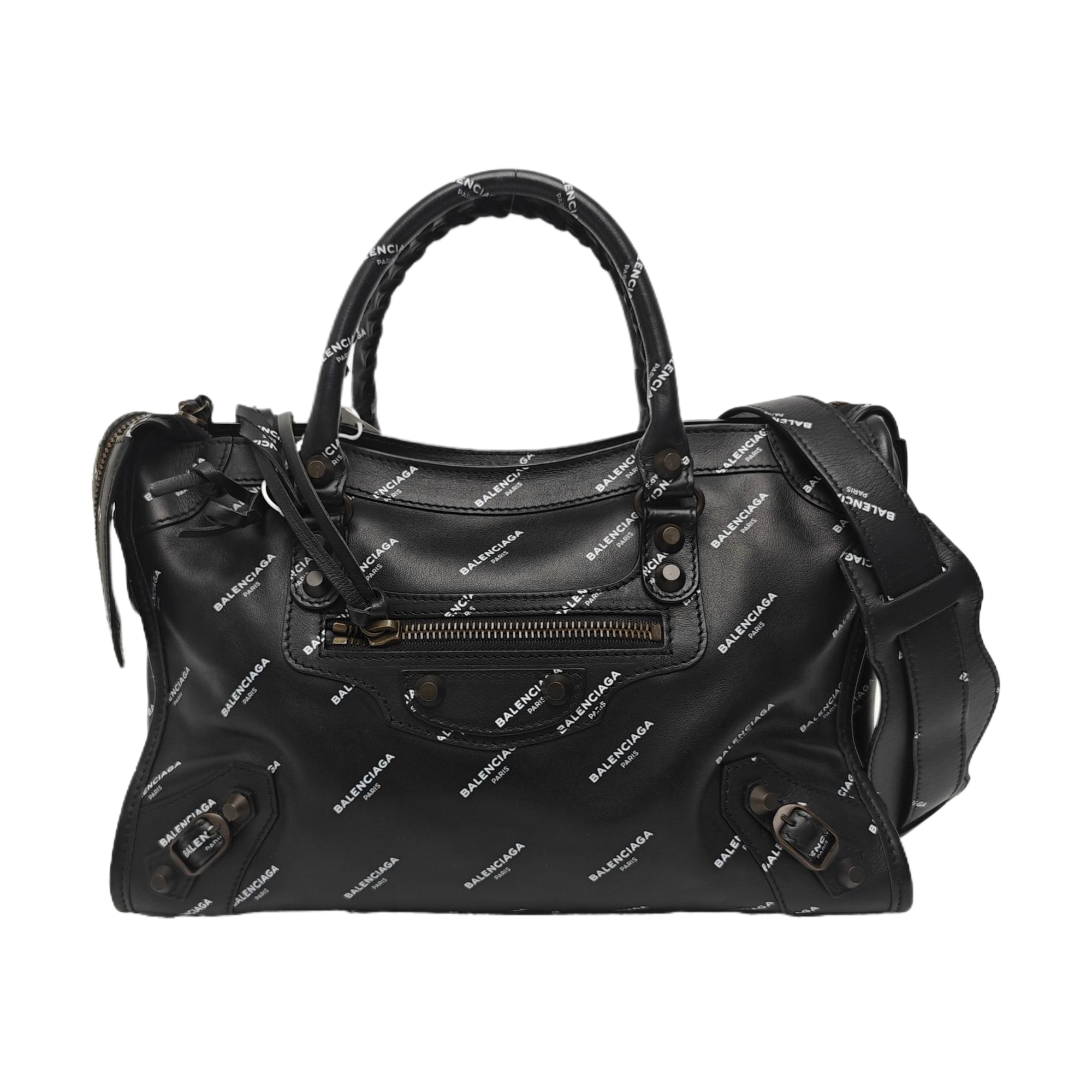 Classic City Small Lambskin Black
