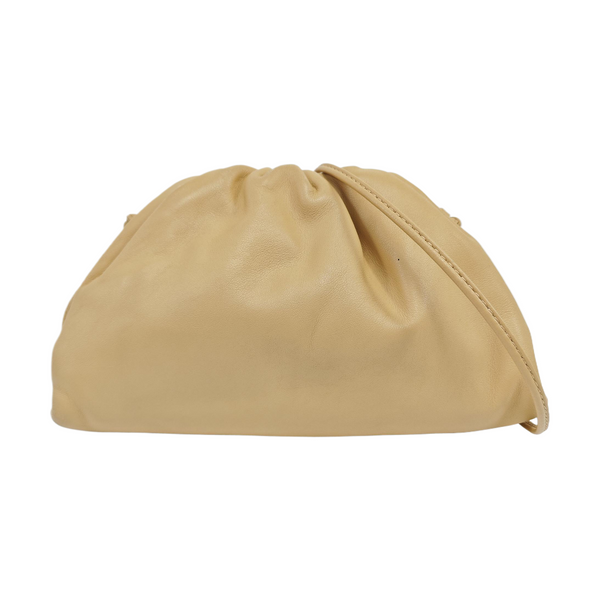The Pouch Mini Lambskin Beige