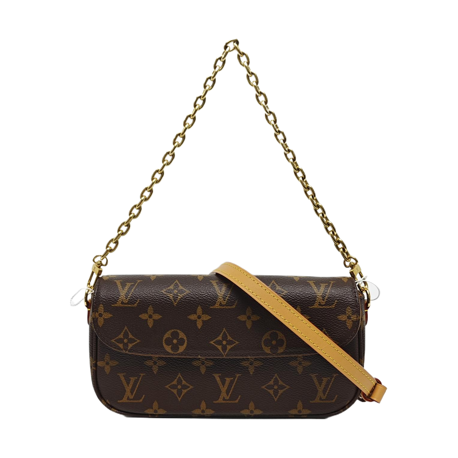 IVY Monogram Coated Canvas Brown