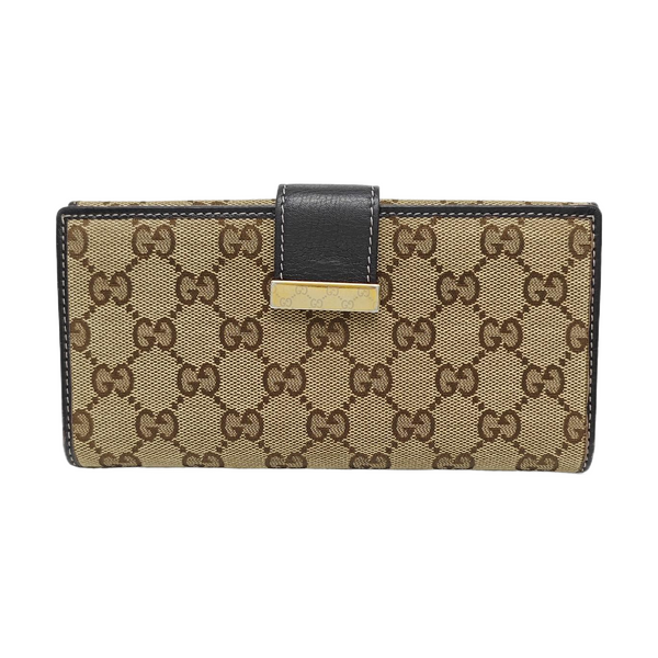 Monogram Canvas Wallet Brown