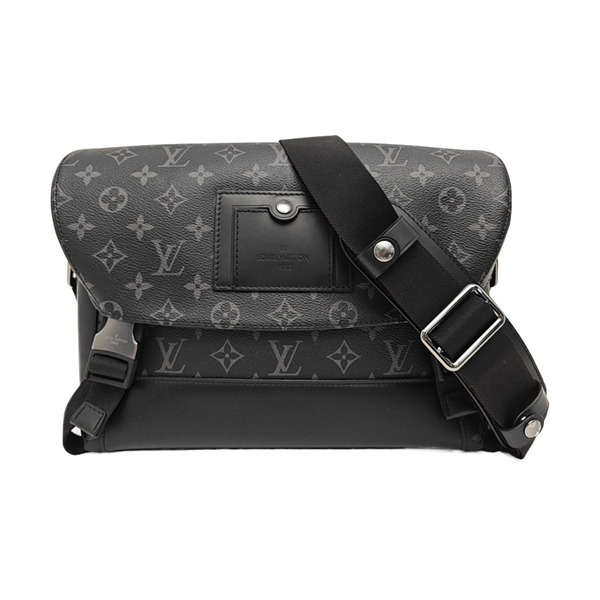 VOYAGER PM Monogram Coated Canvas Black