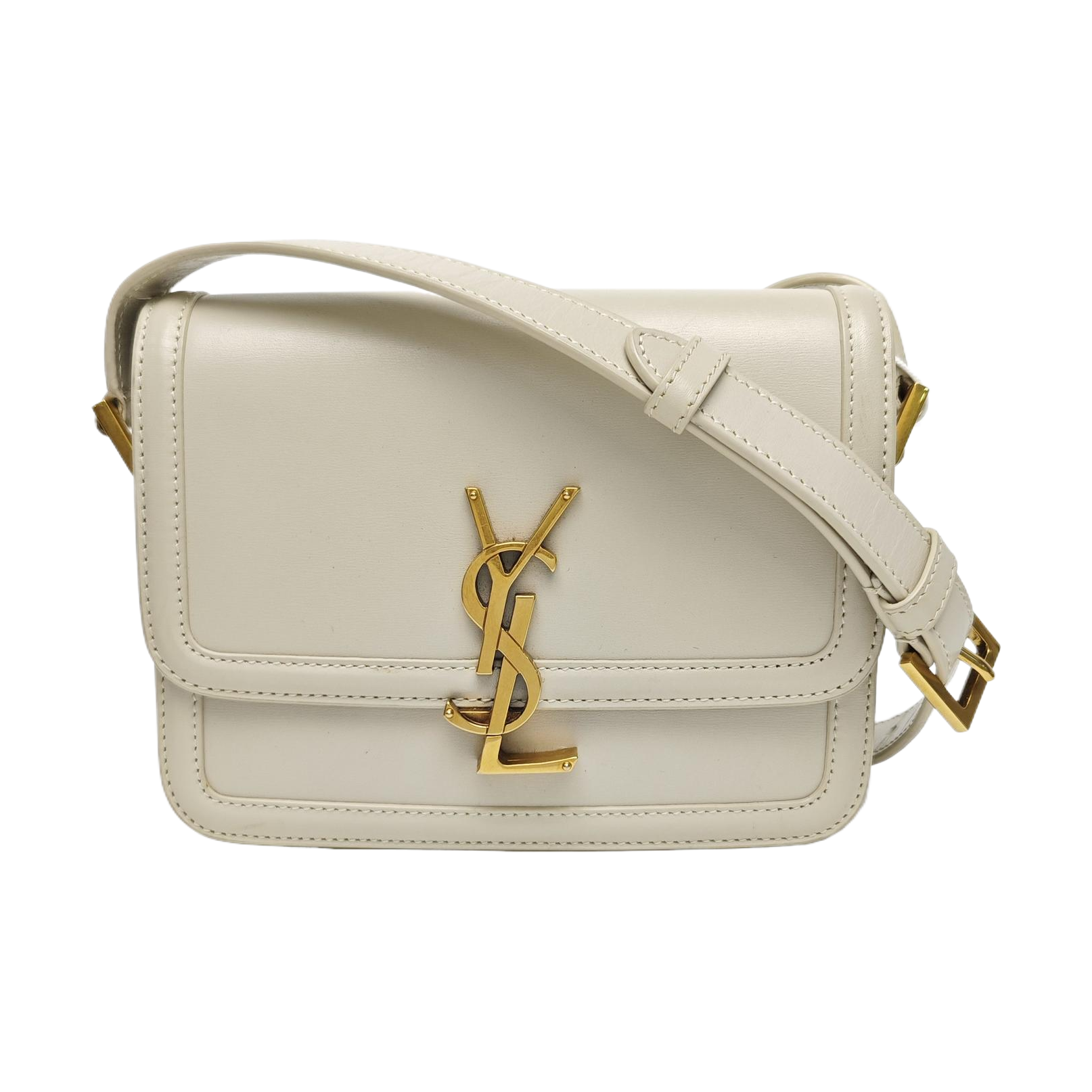 SOLFERINO Small Calfskin White