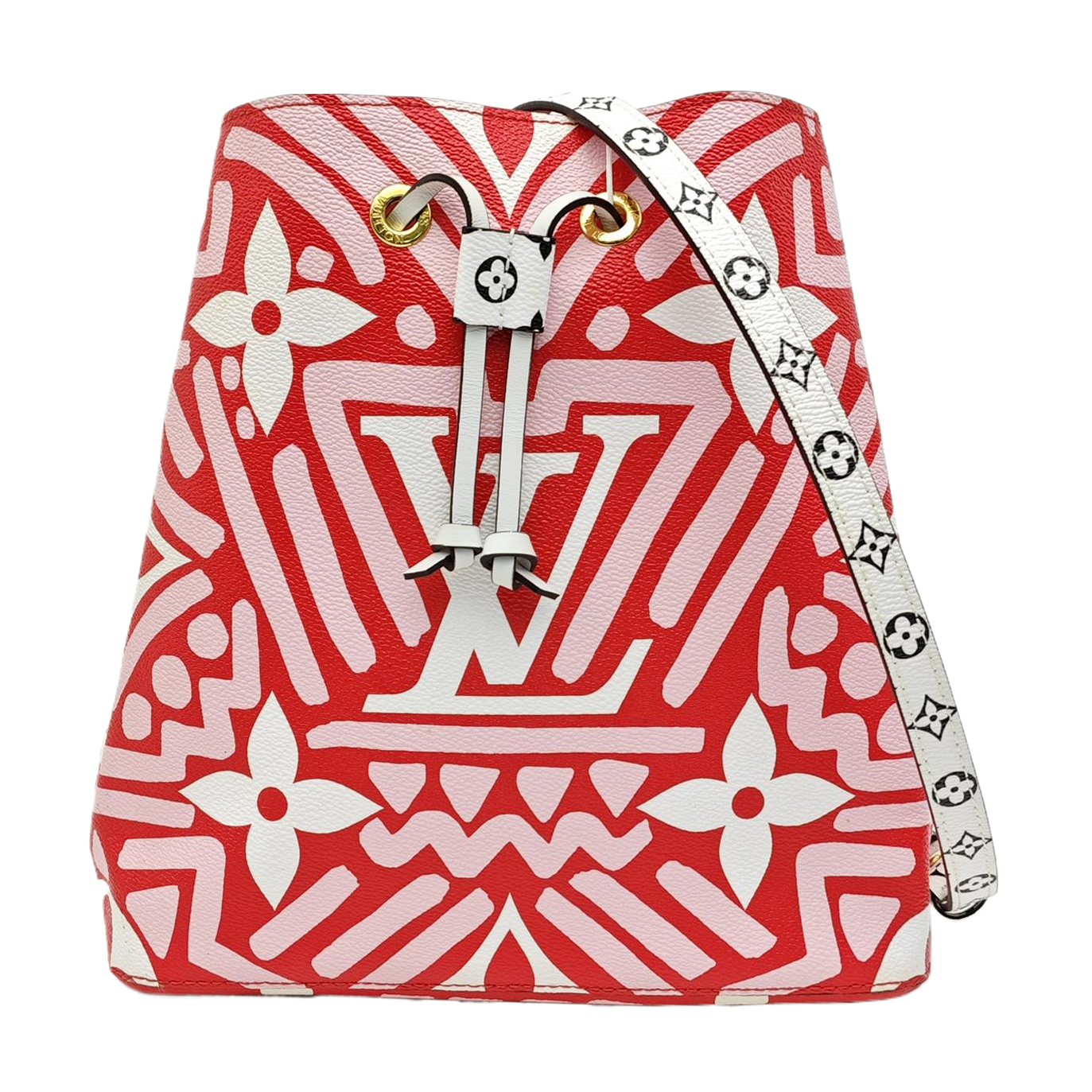 NÉONOÉ MM Coated Canvas Red