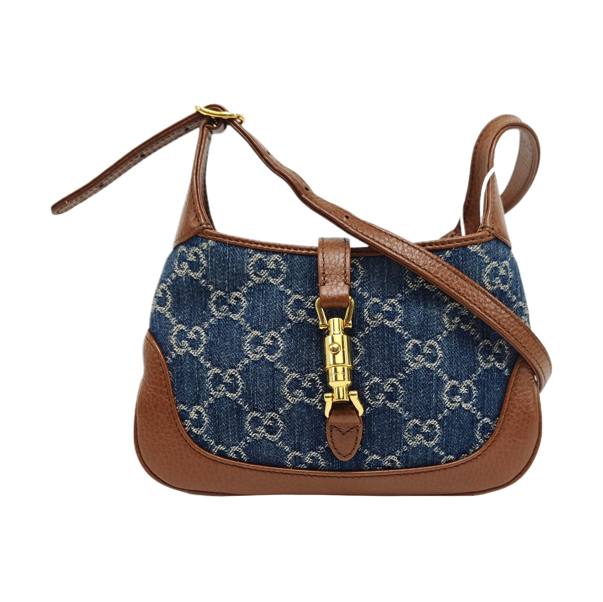Jackie 1961 Mini Monogram Denim Blue