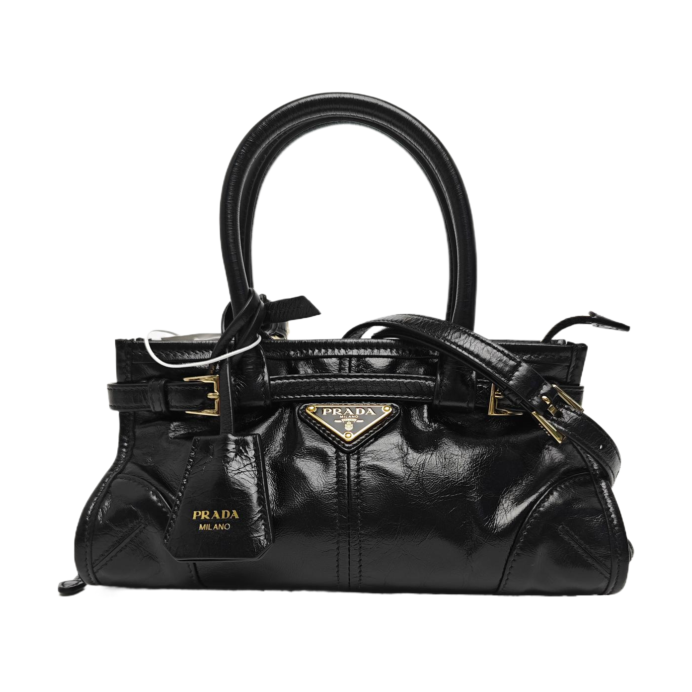 Bonnie Small Calfskin Black