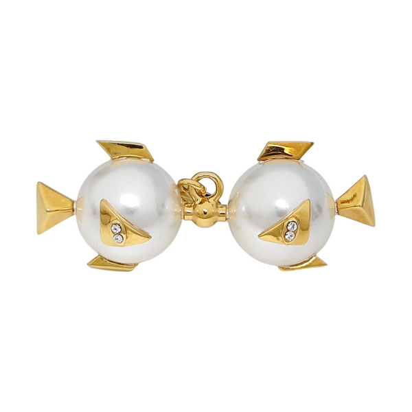 Faux Pearl White Pendant