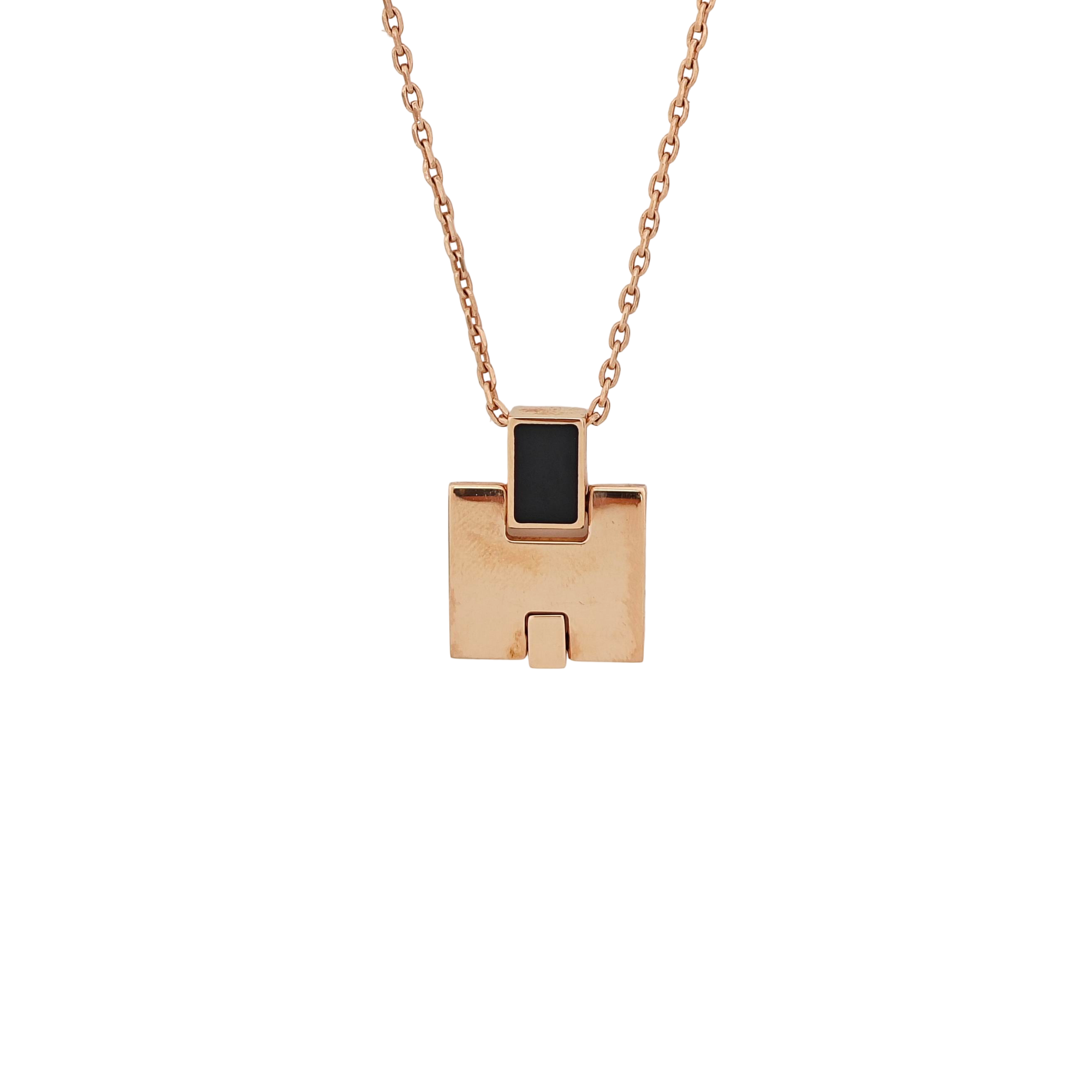 Eileen Metal Rose Gold Necklace