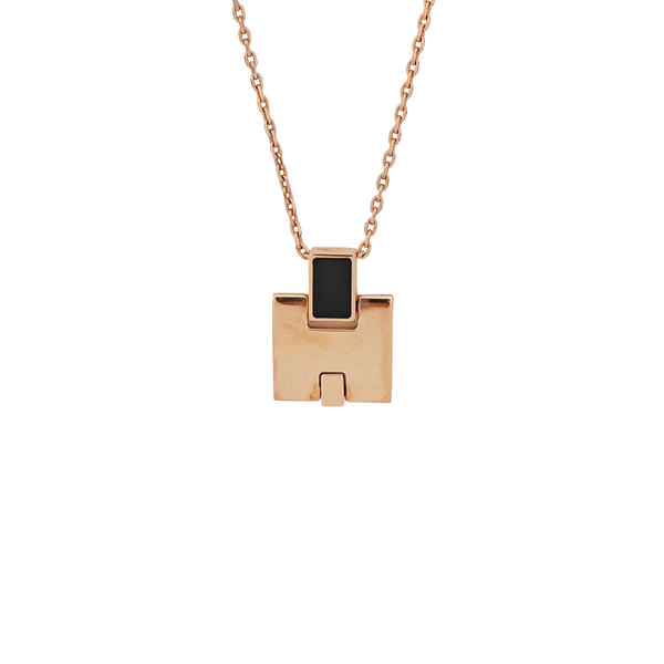 Eileen Metal Rose Gold Necklace