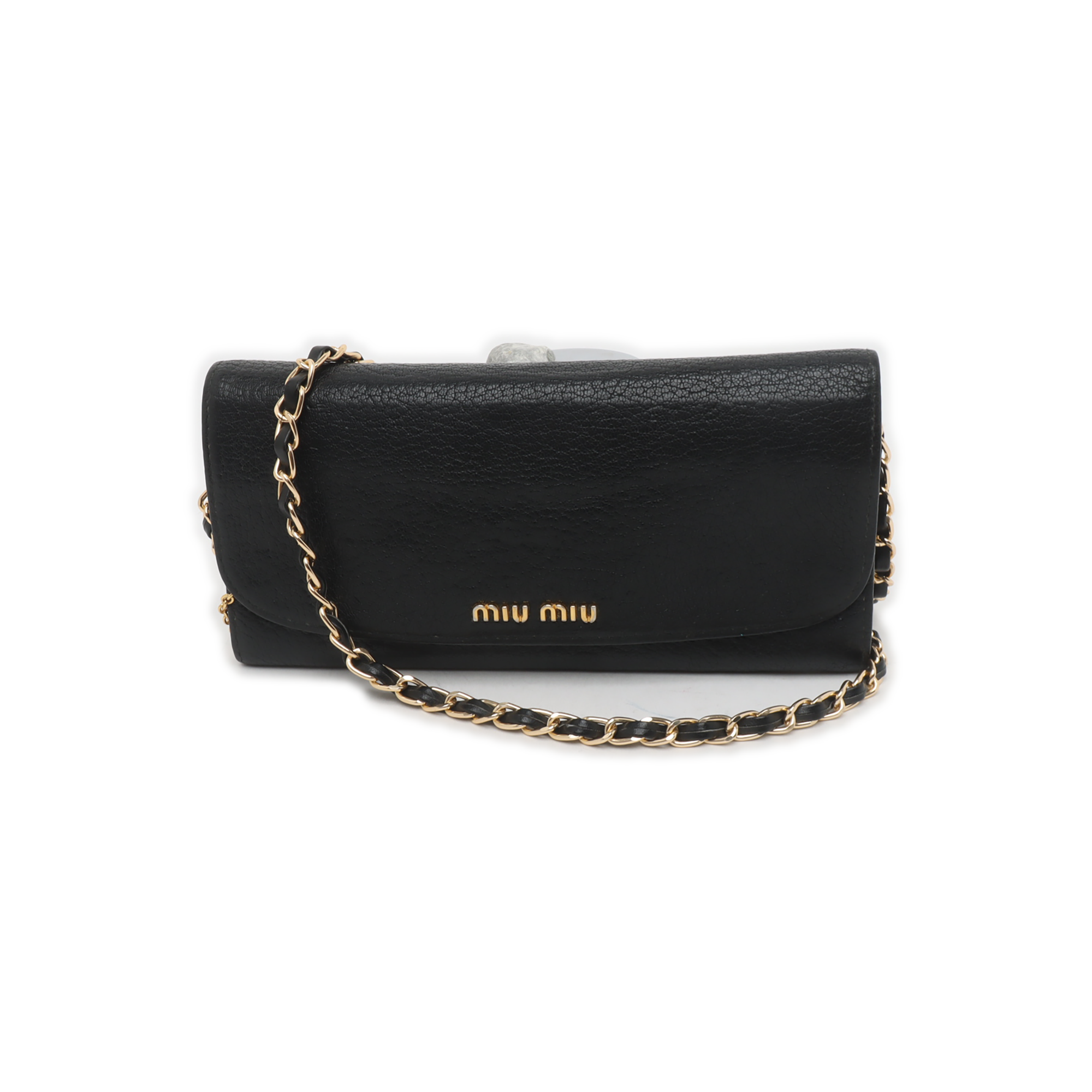 Calfskin Black Wallet