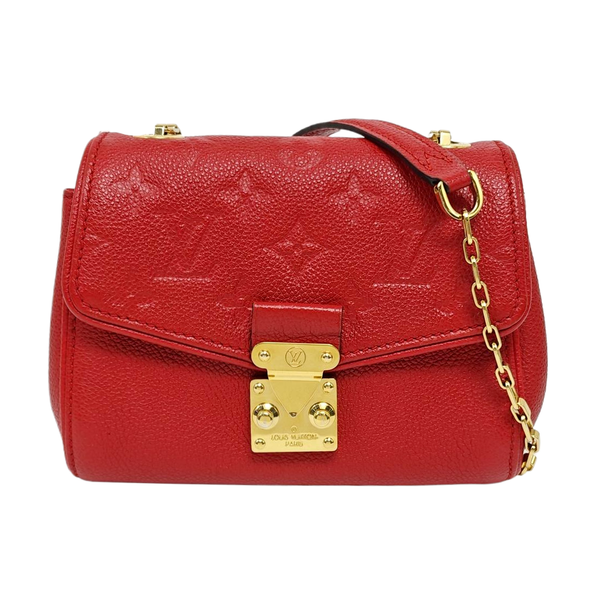 SAINT-GERMAIN BB Monogram Calfskin Red