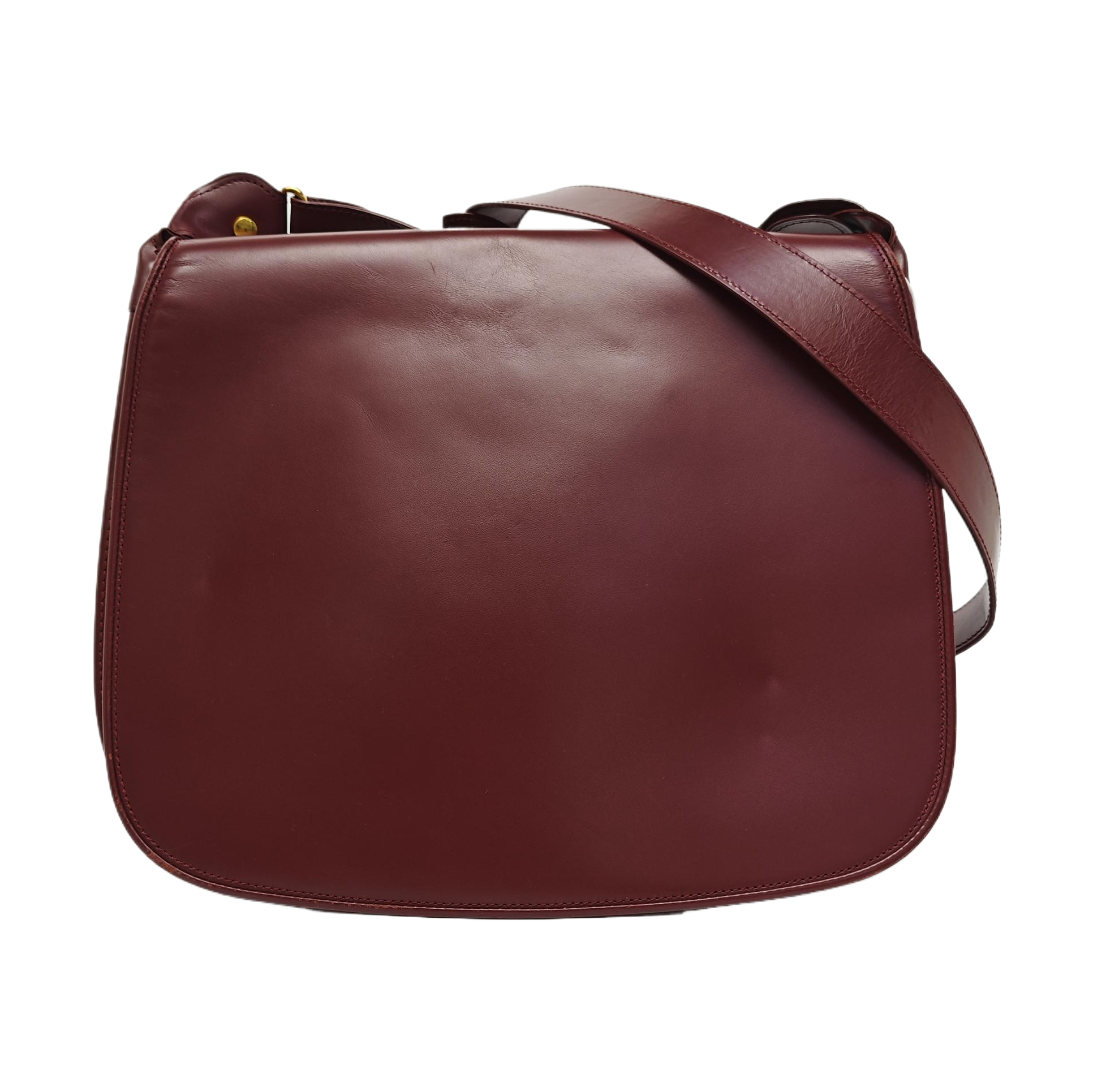 Calfskin Shoulder Bag Red