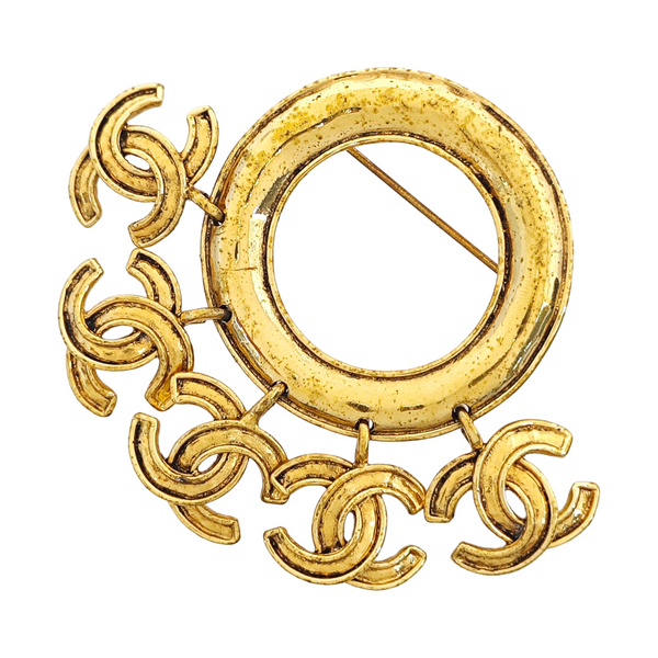 Gold Plated Brooch