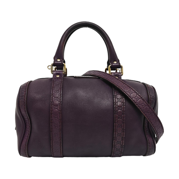 Joy Monogram Calfskin Purple