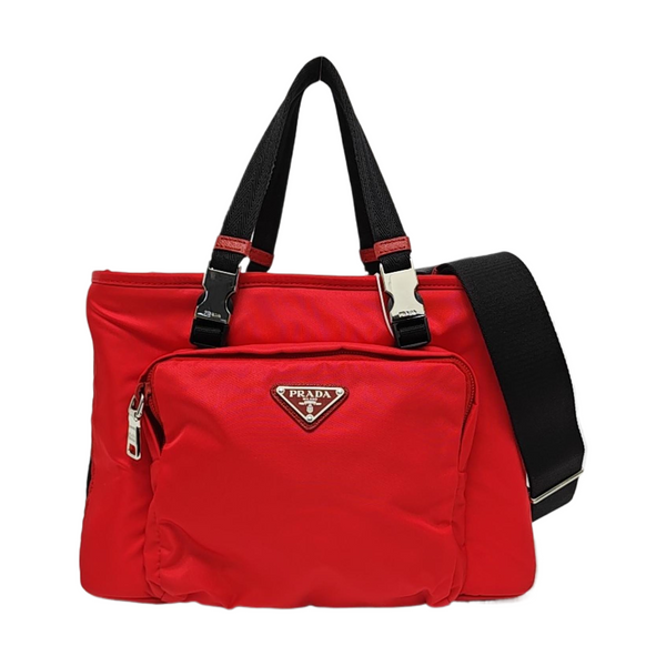 Nylon Crossbody Bag Nylon Red