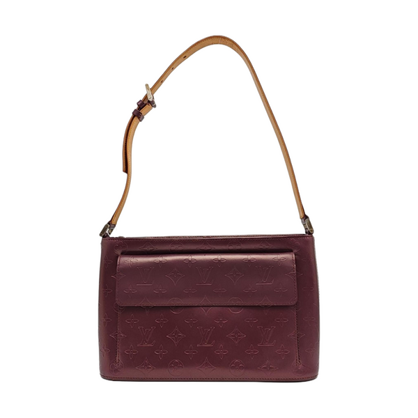 ALLSTON Monogram Patent Leather Red