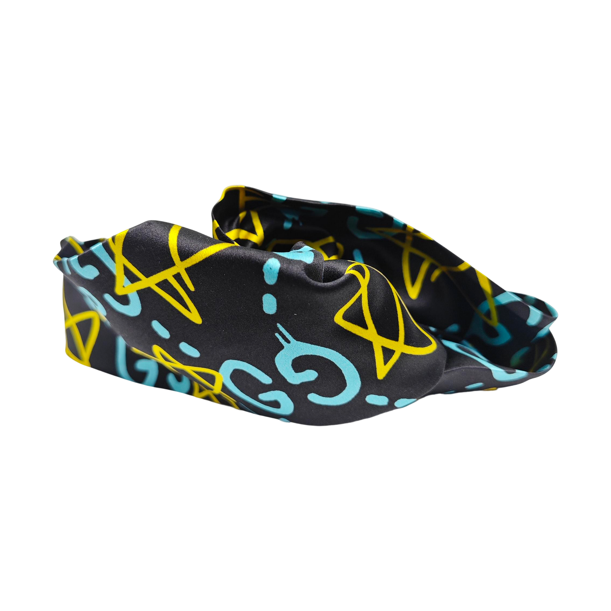 Mulberry Silk Headband Black