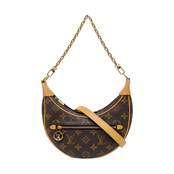 LOOP Monogram Coated Canvas Brown