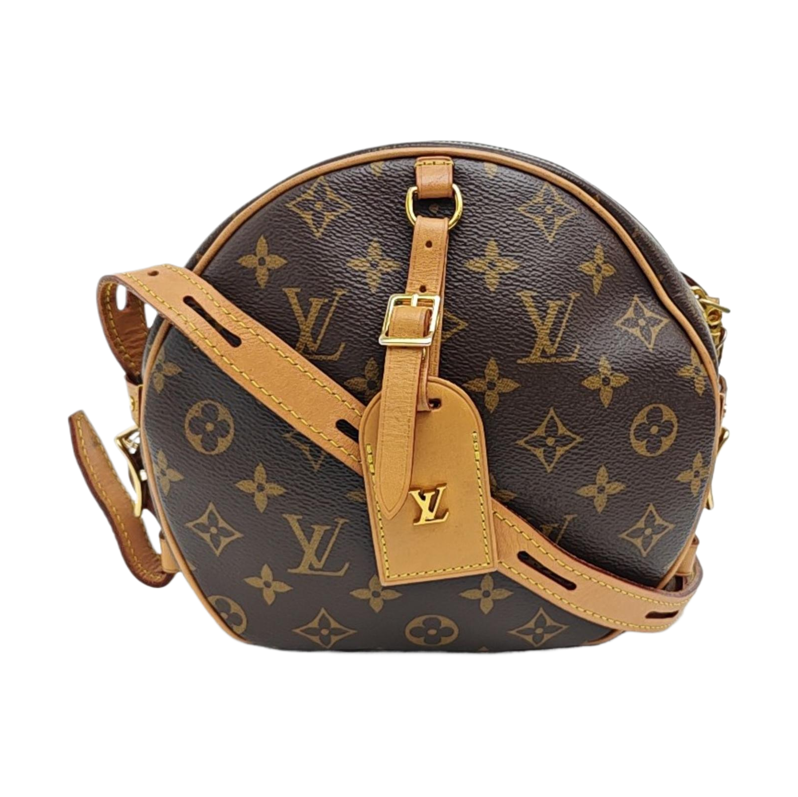 BOITE CHAPEAU MM Monogram Coated Canvas Brown