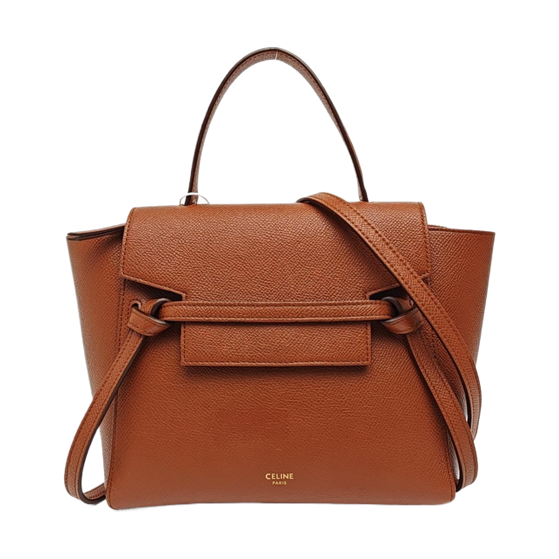 BELT Nano Calfskin Brown