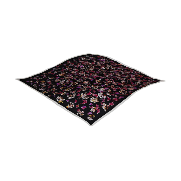 Mulberry Silk Silk Scarf Black